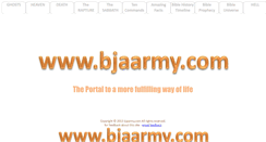 Desktop Screenshot of bjaarmy.com